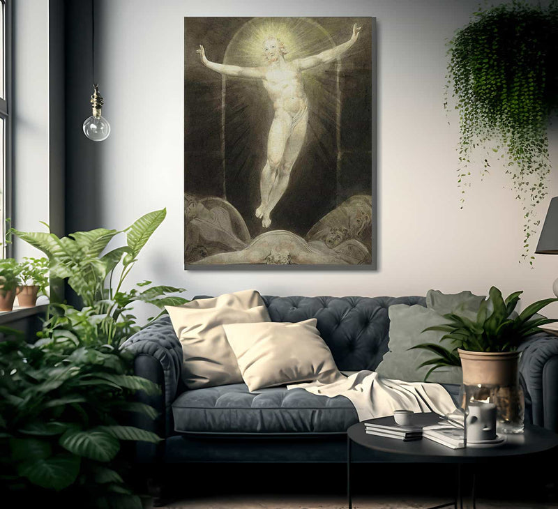 The Resurrection By William Blake Fine Art Print