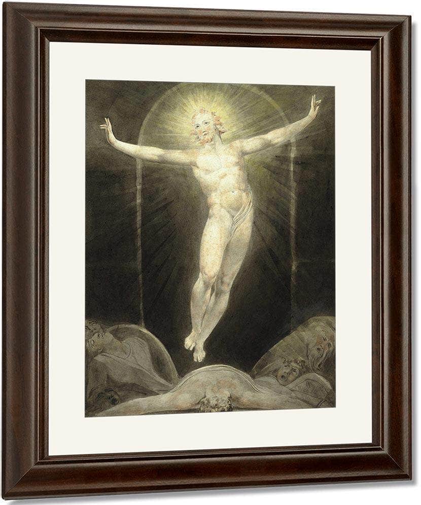 The Resurrection By William Blake Fine Art Print