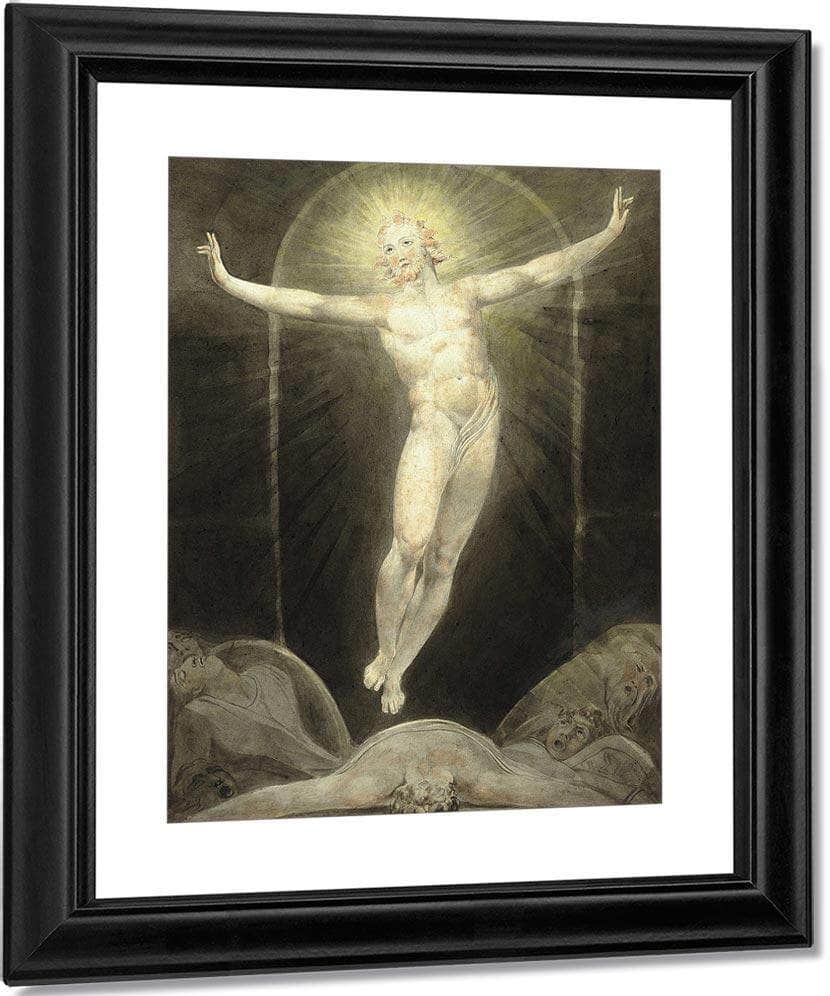 The Resurrection By William Blake Fine Art Print