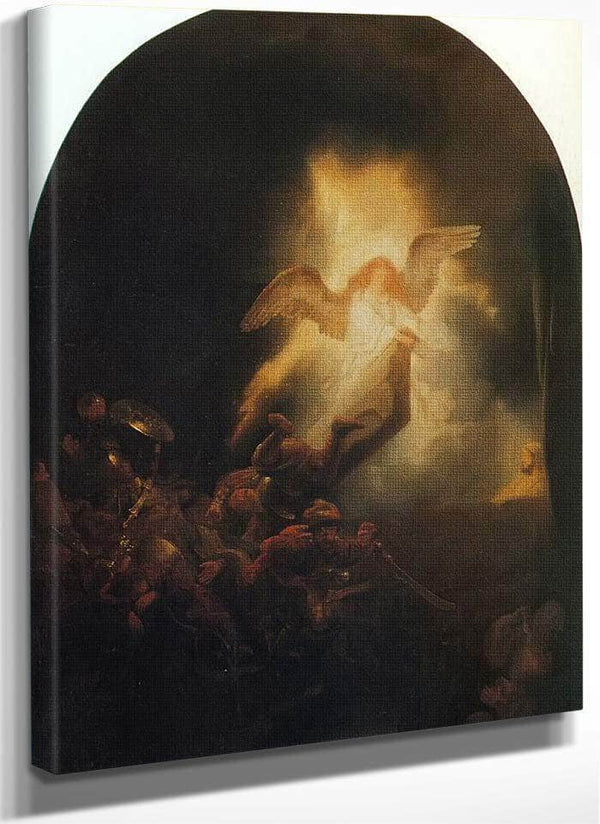 The Resurrection Of Christ By Rembrandt Fine Art Print