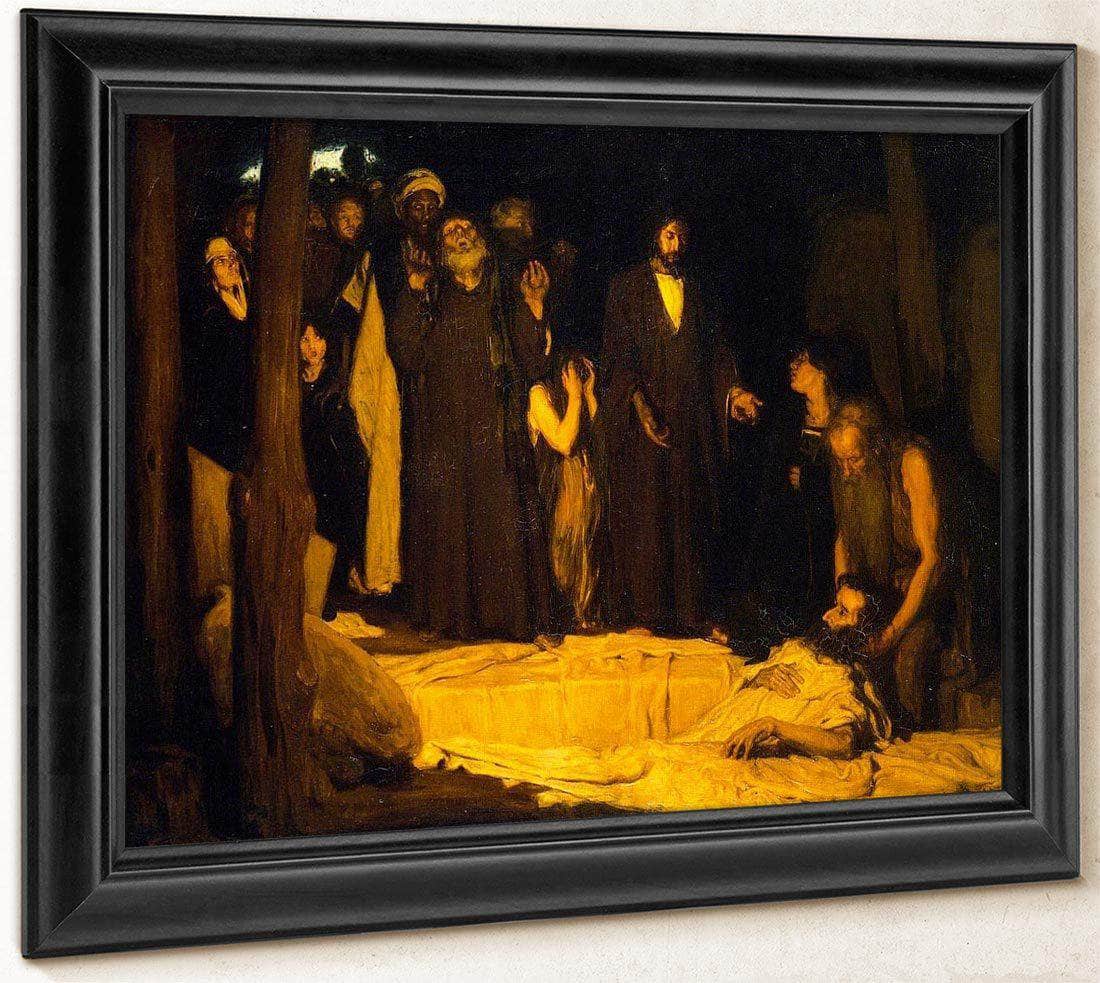 The Resurrection Of Lazarus By Henry Ossawa Tanner Fine Art Print