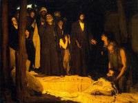 The Resurrection Of Lazarus By Henry Ossawa Tanner Fine Art Print