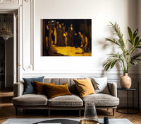 The Resurrection Of Lazarus By Henry Ossawa Tanner Fine Art Print