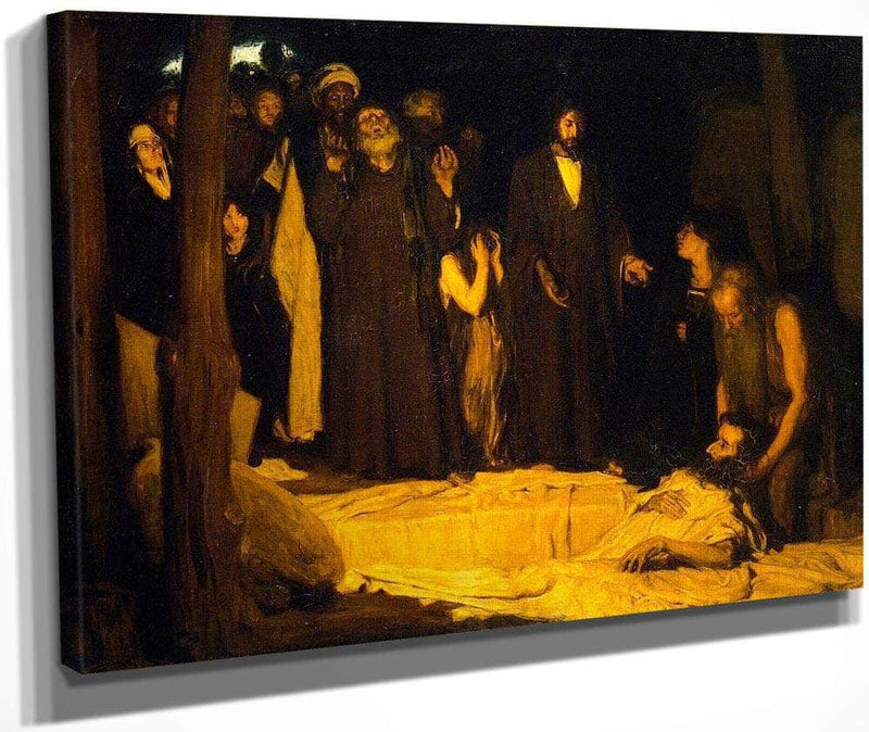 The Resurrection Of Lazarus By Henry Ossawa Tanner Fine Art Print