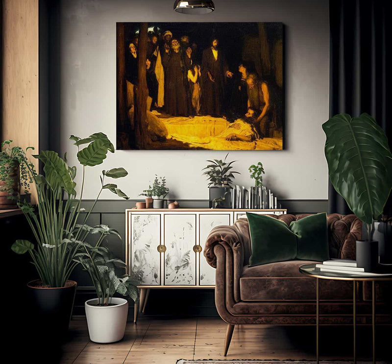 The Resurrection Of Lazarus By Henry Ossawa Tanner Fine Art Print