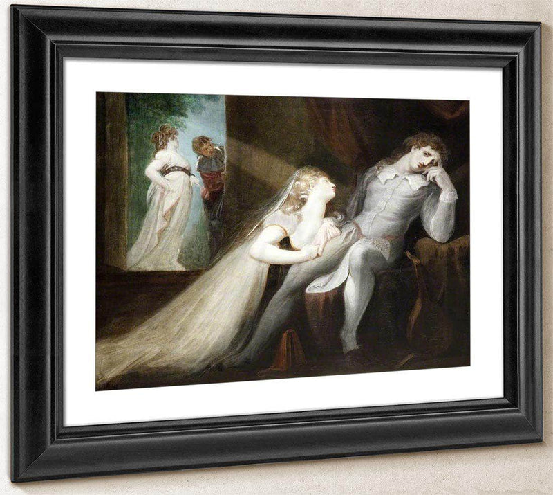 The Return Of Milton's Wife By Henry Fuseli Fine Art Print