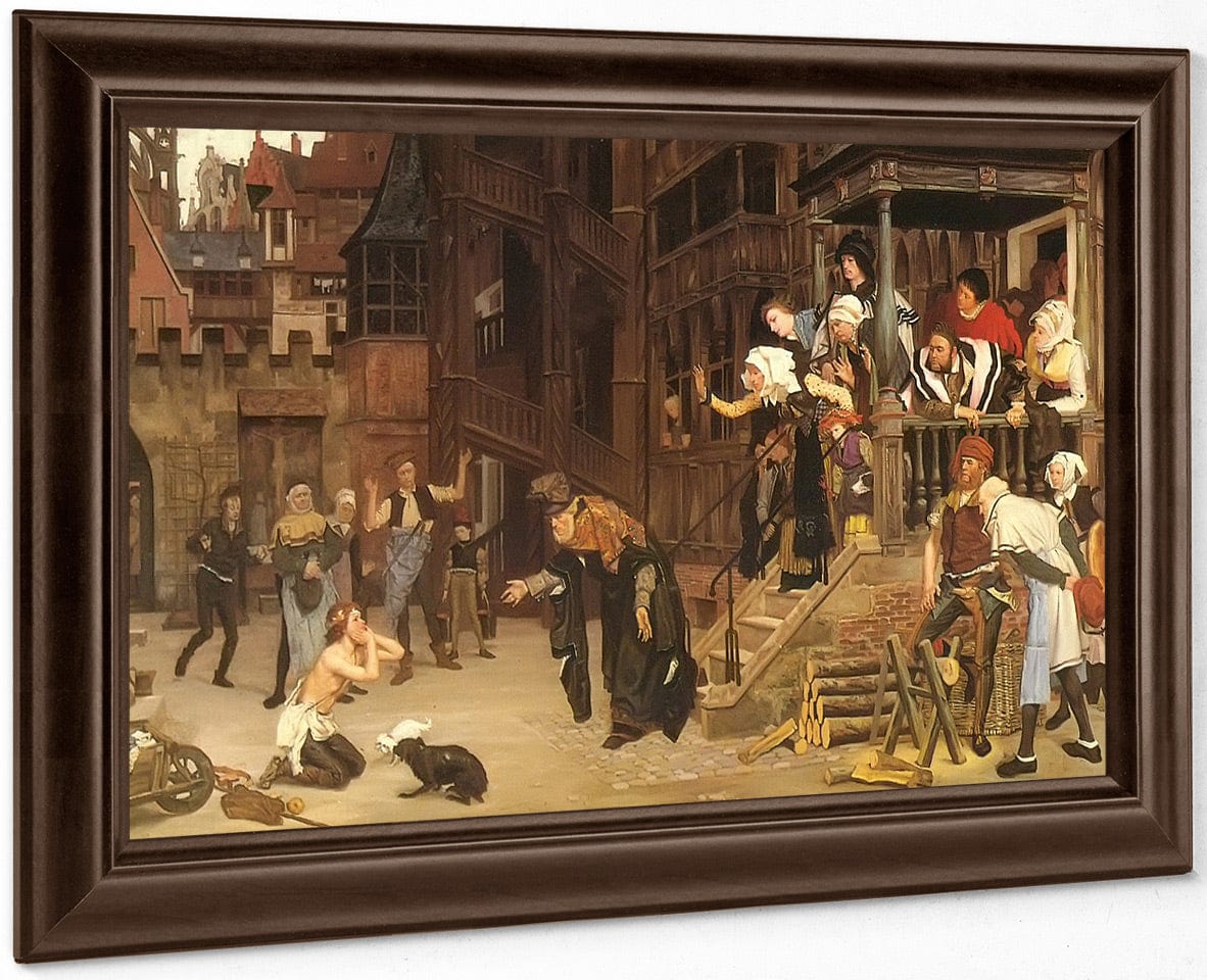 The Return Of The Prodigal Son By James Tissot Fine Art Print
