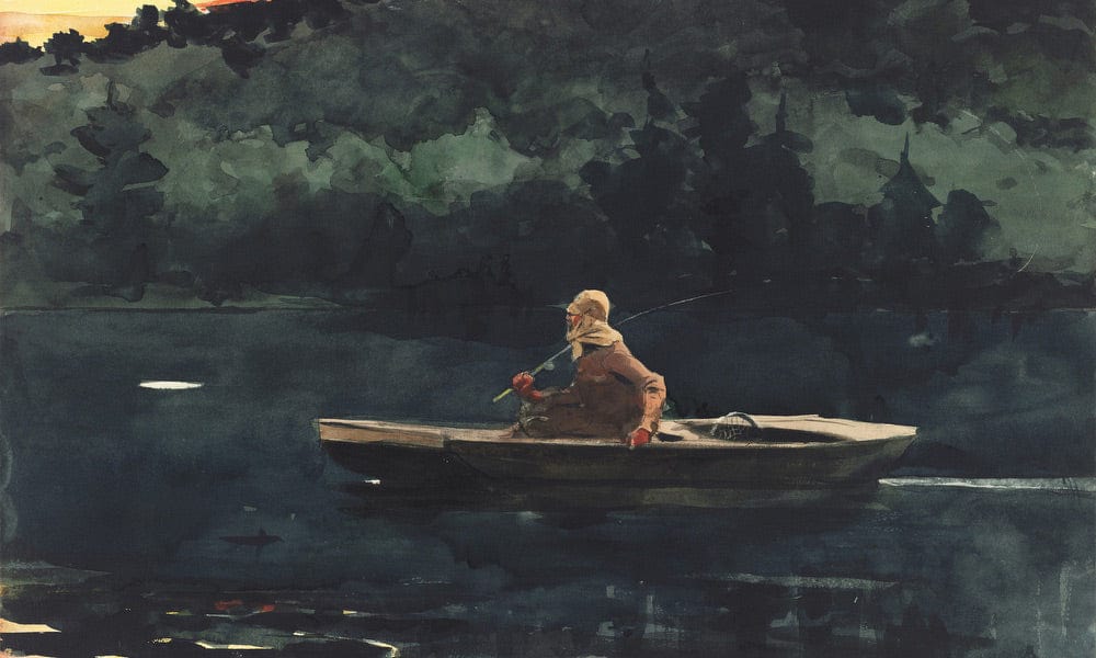 The Rise By Winslow Homer Fine Art Print