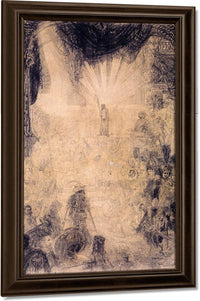 The Rising Christ Shown To The People By James Ensor Fine Art Print