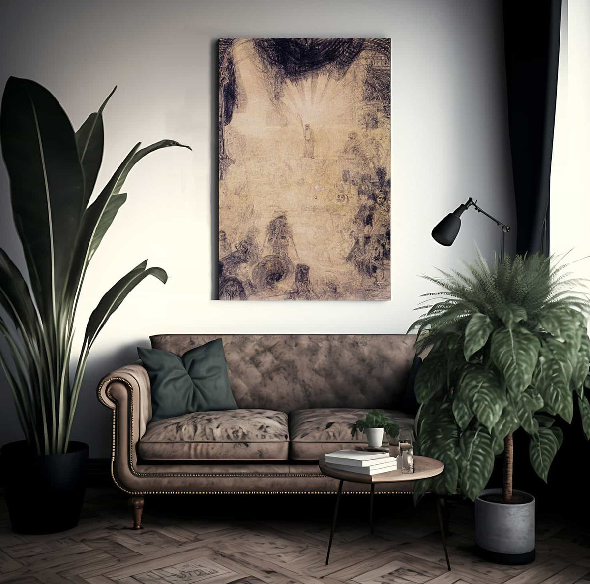 The Rising Christ Shown To The People By James Ensor Fine Art Print