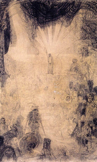 The Rising Christ Shown To The People By James Ensor Fine Art Print