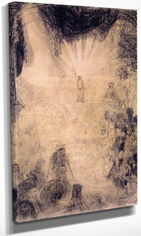 The Rising Christ Shown To The People By James Ensor Fine Art Print