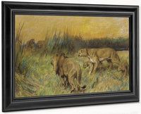 The Rival Pride By Arthur Wardle Fine Art Print