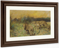 The Rival Pride By Arthur Wardle Fine Art Print