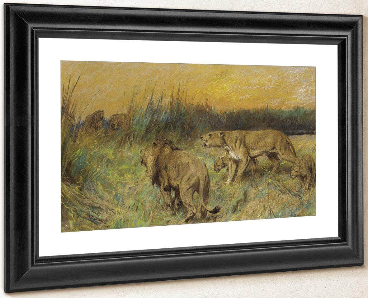 The Rival Pride By Arthur Wardle Fine Art Print