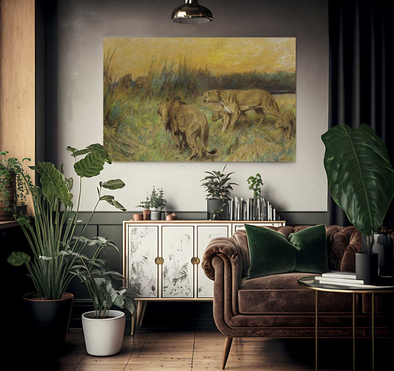 The Rival Pride By Arthur Wardle Fine Art Print