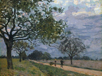 The Road From Versailles To Louveciennes 1879 1 By Alfred Sisley Fine Art Print