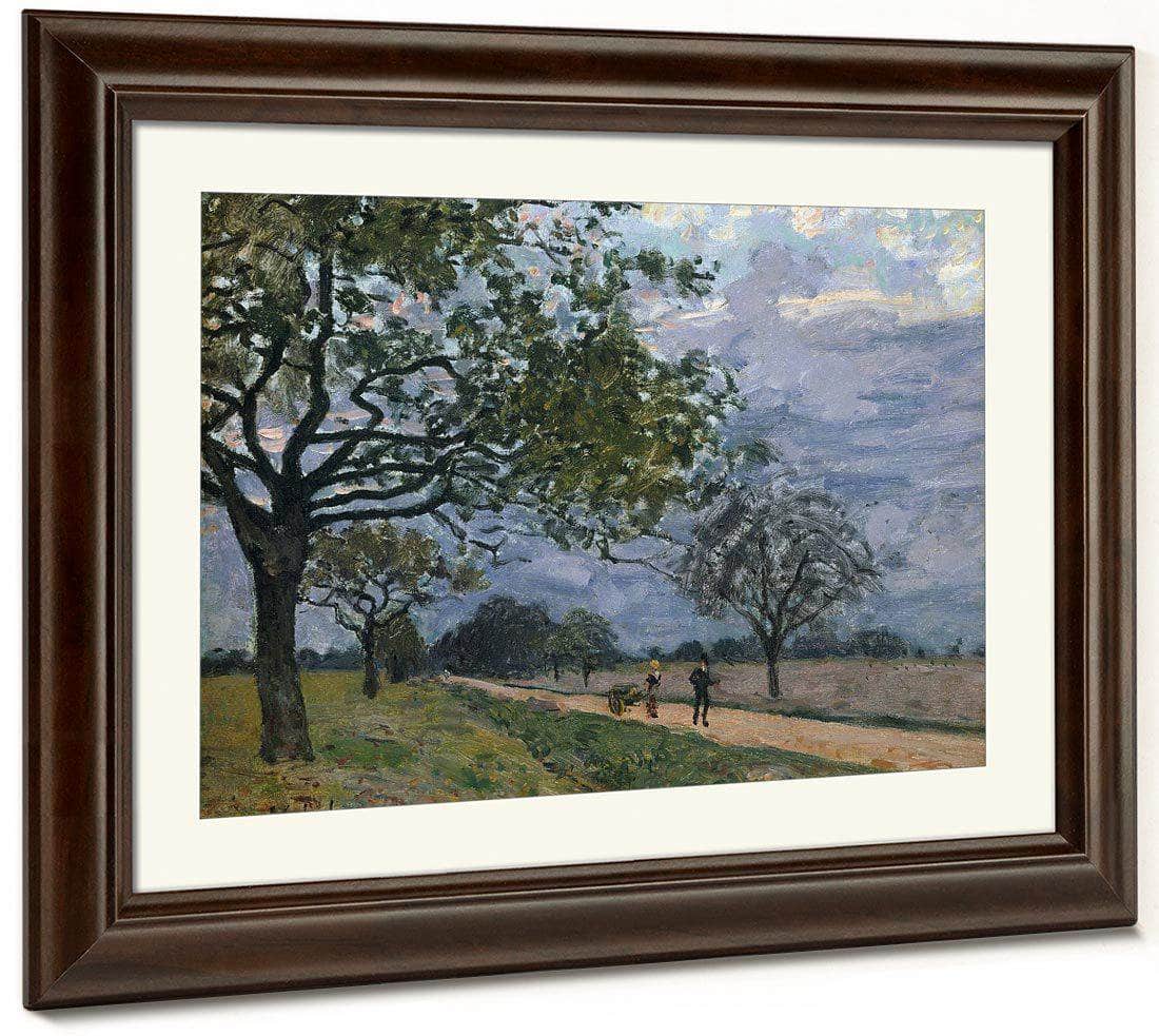 The Road From Versailles To Louveciennes 1879 1 By Alfred Sisley Fine Art Print