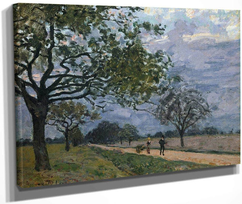 The Road From Versailles To Louveciennes 1879 1 By Alfred Sisley Fine Art Print