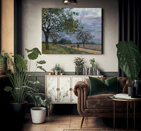 The Road From Versailles To Louveciennes 1879 1 By Alfred Sisley Fine Art Print