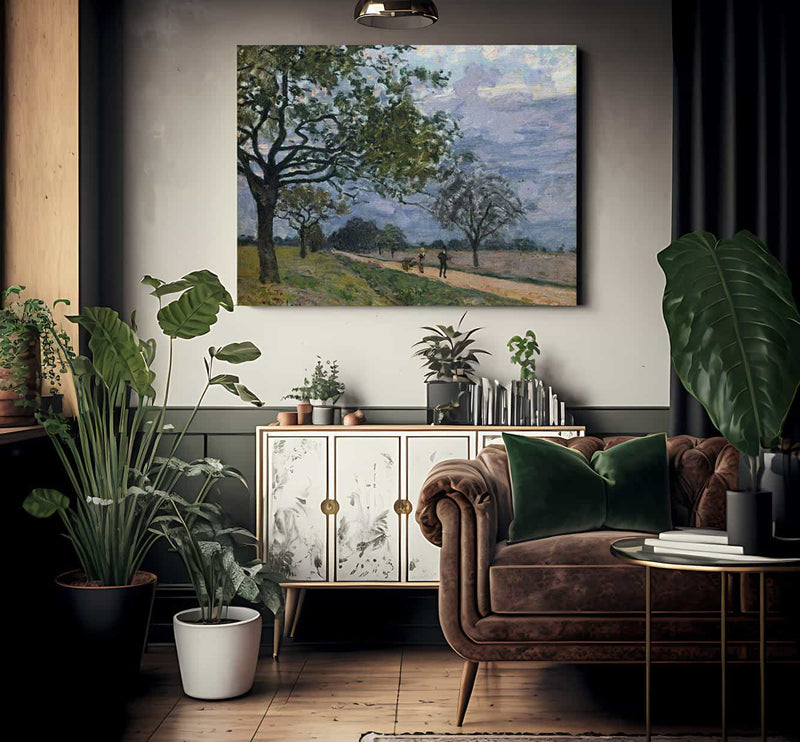 The Road From Versailles To Louveciennes 1879 1 By Alfred Sisley Fine Art Print