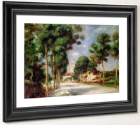 The Road To Essoyes By Pierre Auguste Renoir Fine Art Print