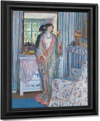 The Robe By Frederick Carl Frieseke Fine Art Print
