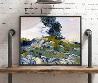 The Rocks Painting Vincent Van Gogh Canvas Art Fine Art Print
