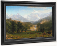 The Rocky Mountains Lander 1039 S Peak 1863 By Albert Bierstadt Fine Art Print