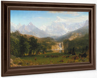 The Rocky Mountains Lander 1039 S Peak 1863 By Albert Bierstadt Fine Art Print