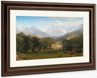 The Rocky Mountains Lander 1039 S Peak 1863 By Albert Bierstadt Fine Art Print