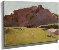 The Rocky Slope By Odilon Redon Fine Art Print