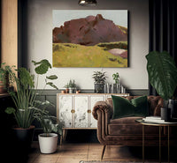 The Rocky Slope By Odilon Redon Fine Art Print