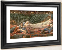 The Rose Bower From The Briar Rose Series By Edward Coley Burne Jones Fine Art Print