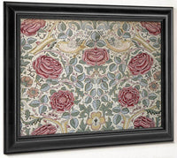 The Rose Pattern By William Morris Fine Art Print