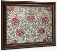 The Rose Pattern By William Morris Fine Art Print