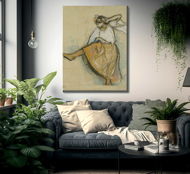 The Russian Dancer By Edgar Degas Fine Art Print