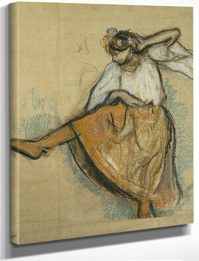 The Russian Dancer By Edgar Degas Fine Art Print