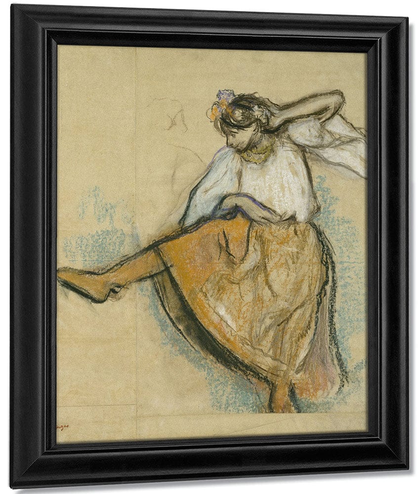 The Russian Dancer By Edgar Degas Fine Art Print