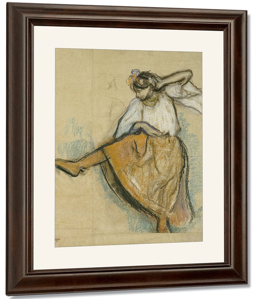 The Russian Dancer By Edgar Degas Fine Art Print