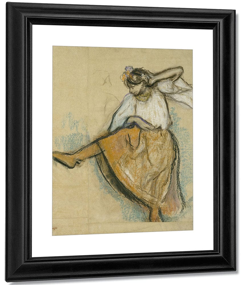 The Russian Dancer By Edgar Degas Fine Art Print