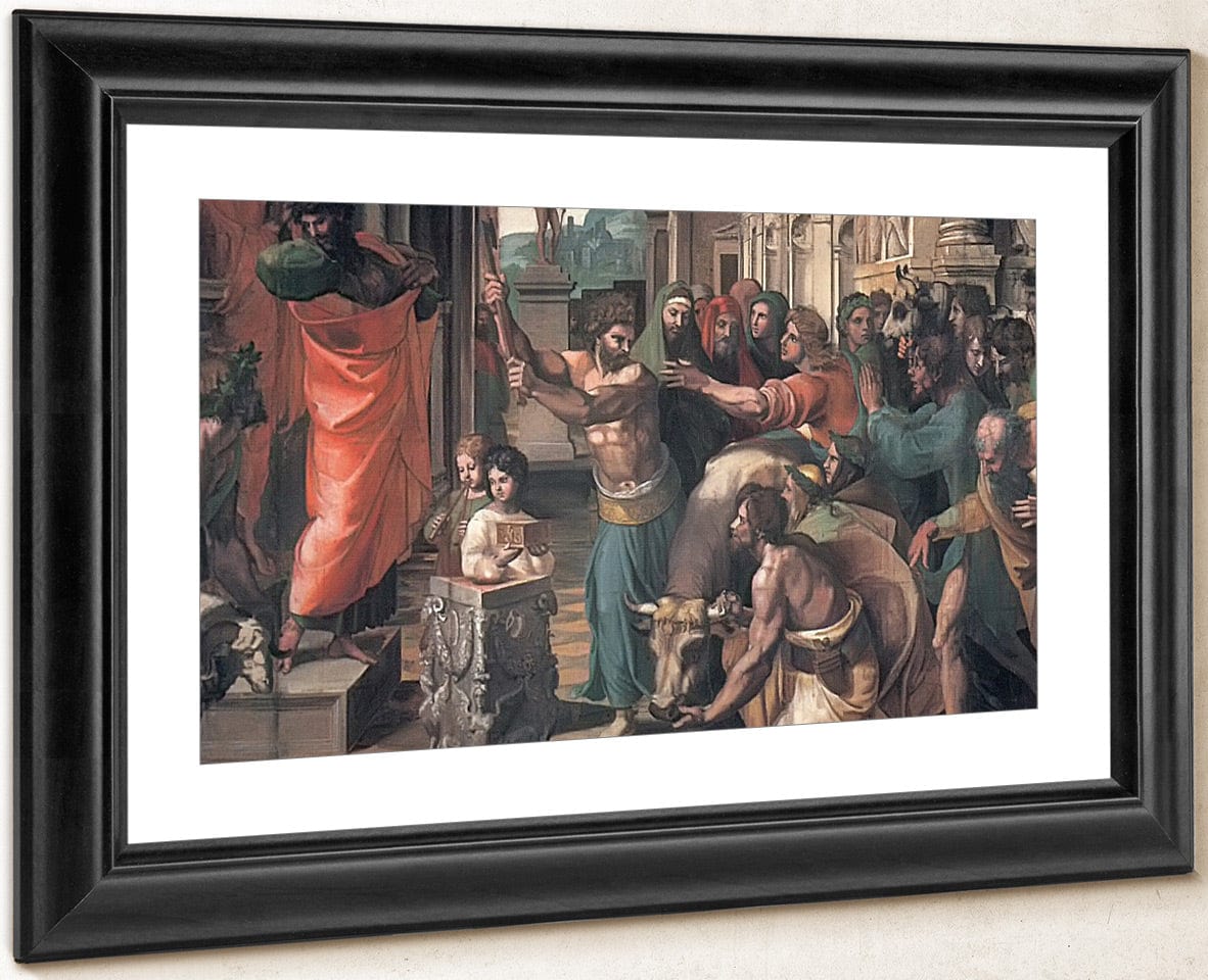 The Sacrifice At Lystra By John Waterhouse Fine Art Print