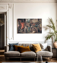 The Sacrifice At Lystra By John Waterhouse Fine Art Print