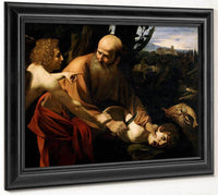 The Sacrifice Of Isaac 1602 By Caravaggio Fine Art Print