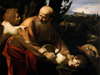 The Sacrifice Of Isaac 1602 By Caravaggio Fine Art Print