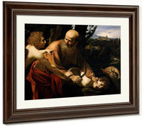 The Sacrifice Of Isaac 1602 By Caravaggio Fine Art Print