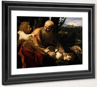 The Sacrifice Of Isaac 1602 By Caravaggio Fine Art Print