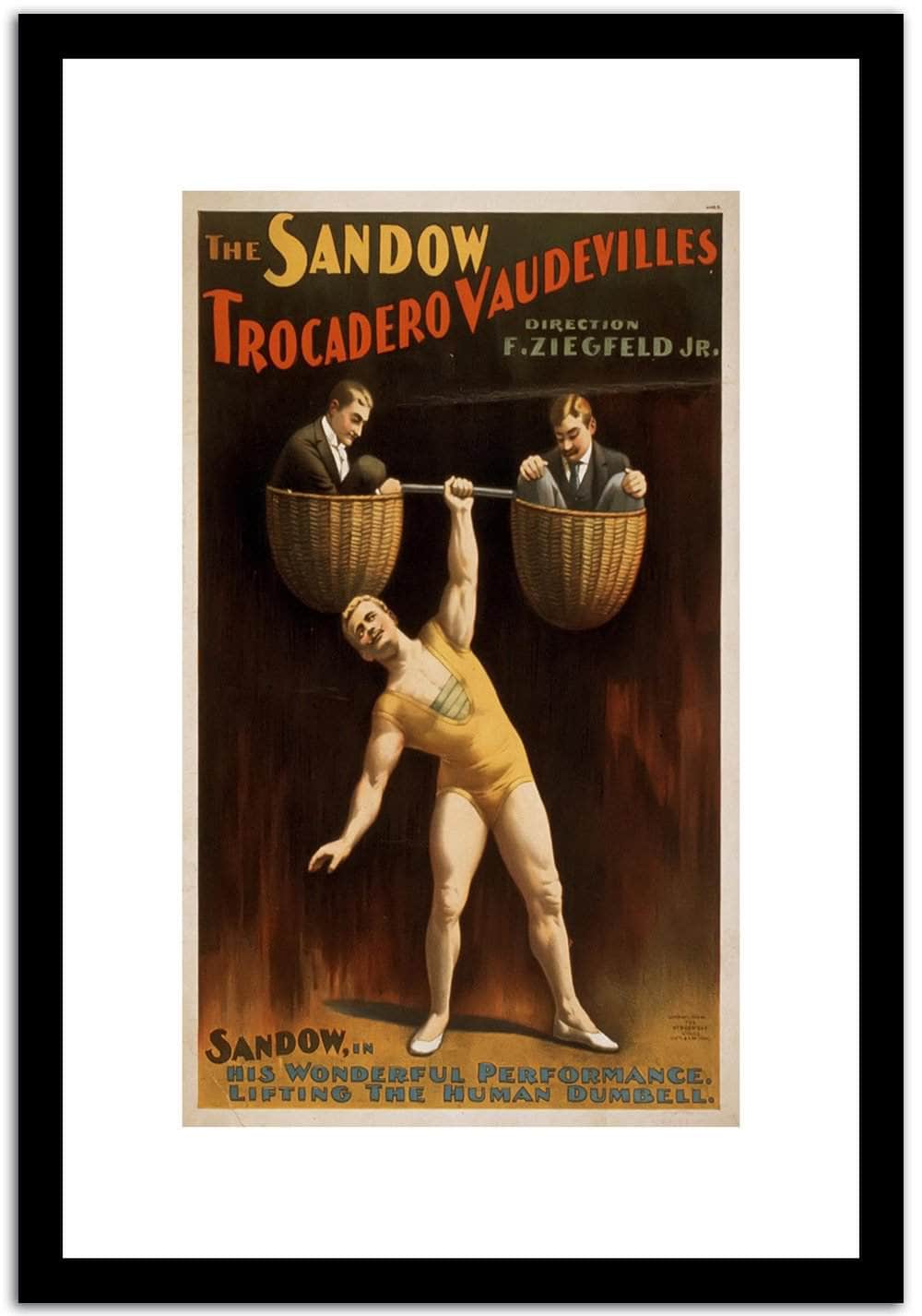 The Sandow  Vintage Poster Fine Art Print