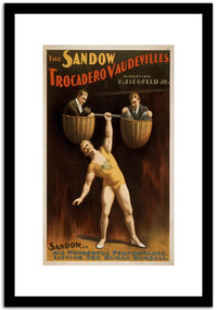 The Sandow  Vintage Poster Fine Art Print
