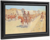 The Santa Fe Trade By Frederic Remington Fine Art Print
